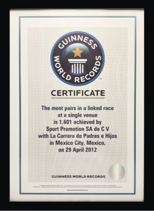 Guinness World Records 2012 — Largest linked race