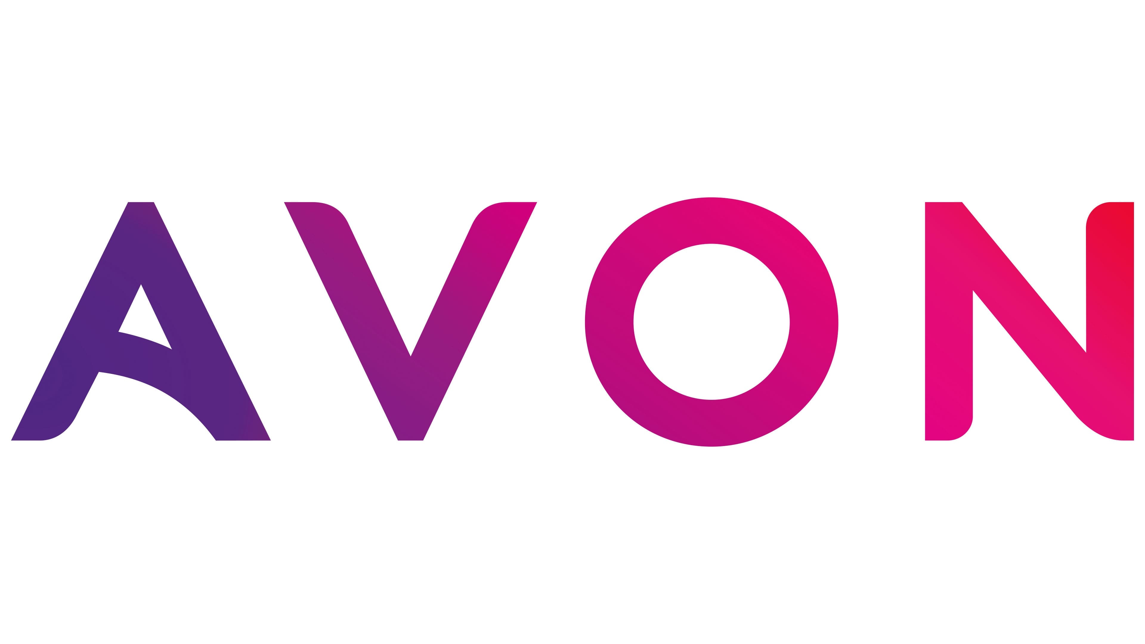 Avon — logotipo oficial con degradado de morado a rosa